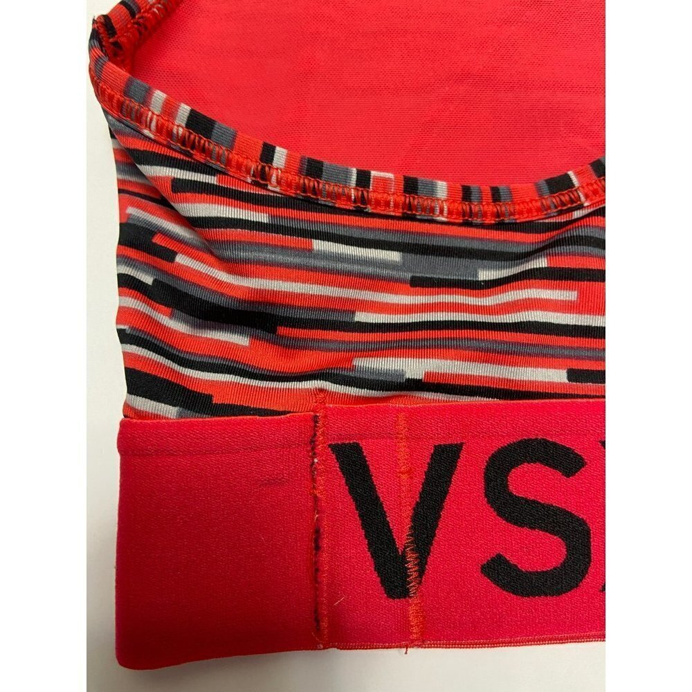 ✨2/$20✨ Victoria's Secret The Player Red Sport Bra Size Small - Picture 5 of 9